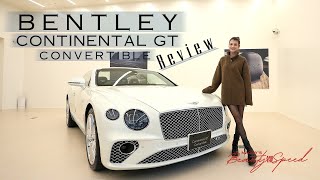マギーがBENTLEY CONTINENTAL GT CONVERTIBLEをべた褒めレビュー‼超豪華なマリナーオプションの魅力と美しいダイヤモンドステッチに酔いしれる‼