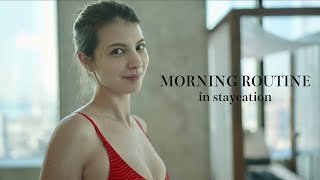 MAGGY's Morning Routine｜朝のプールとご飯とメイク。【BVLGARI HOTEL TOKYO】