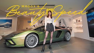 マギーがランボルギーニ「THE LOUNGE TOKYO」に潜入！アドペルソナム体験【最後にチェキのプレゼント企画有】